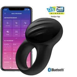 Кольцо эрекционное &quot;Satisfyer Signet Ring&quot; вибрация + приложение