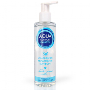 Гель на водной основе &quot;Aqua Comfort Neutral&quot; без цвета и запаха, 195ml